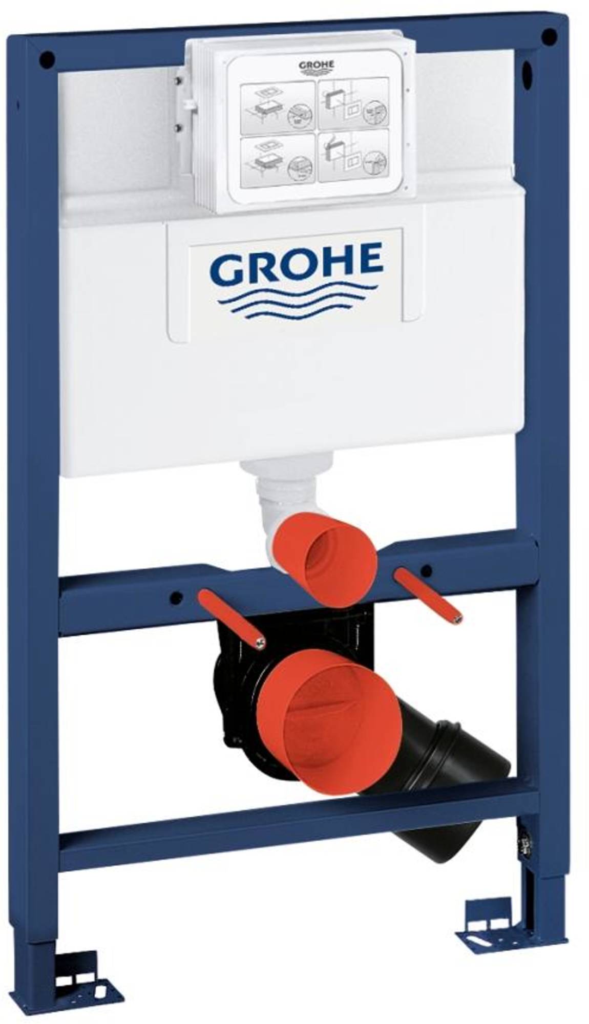 Grohe Rapid SL compact wc-element 0,8m met inbouwreservoir