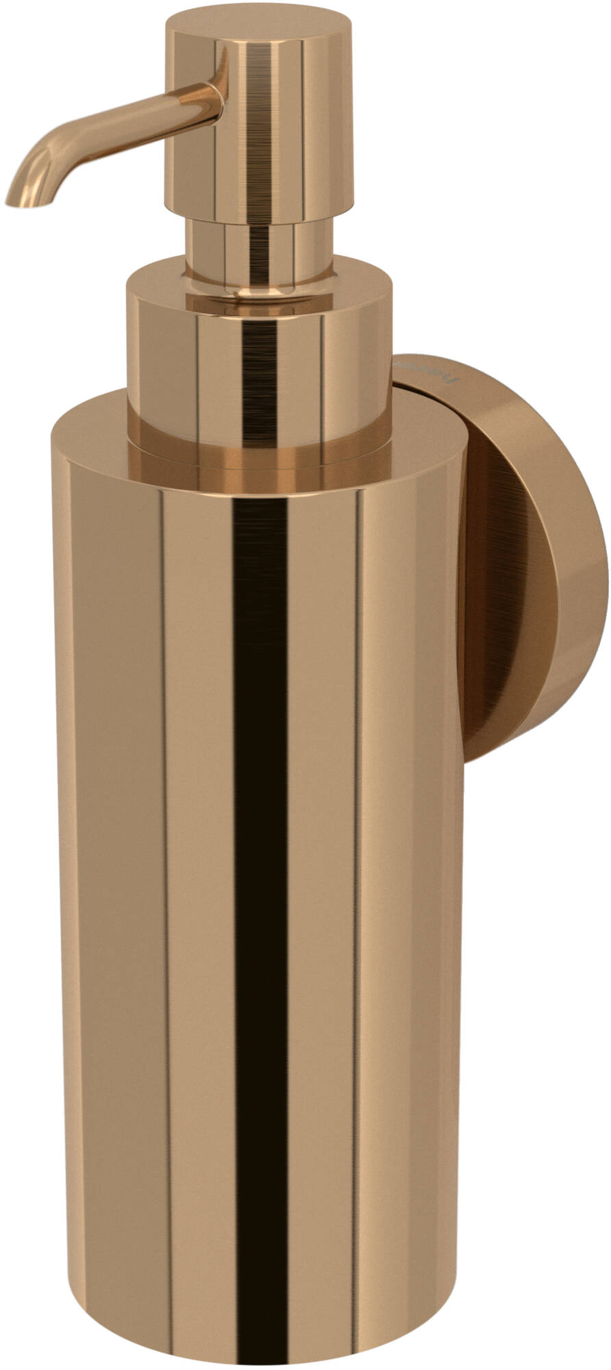 Haceka Kosmos Zeepdispenser 5,3x10x17 cm Geborsteld Koper
