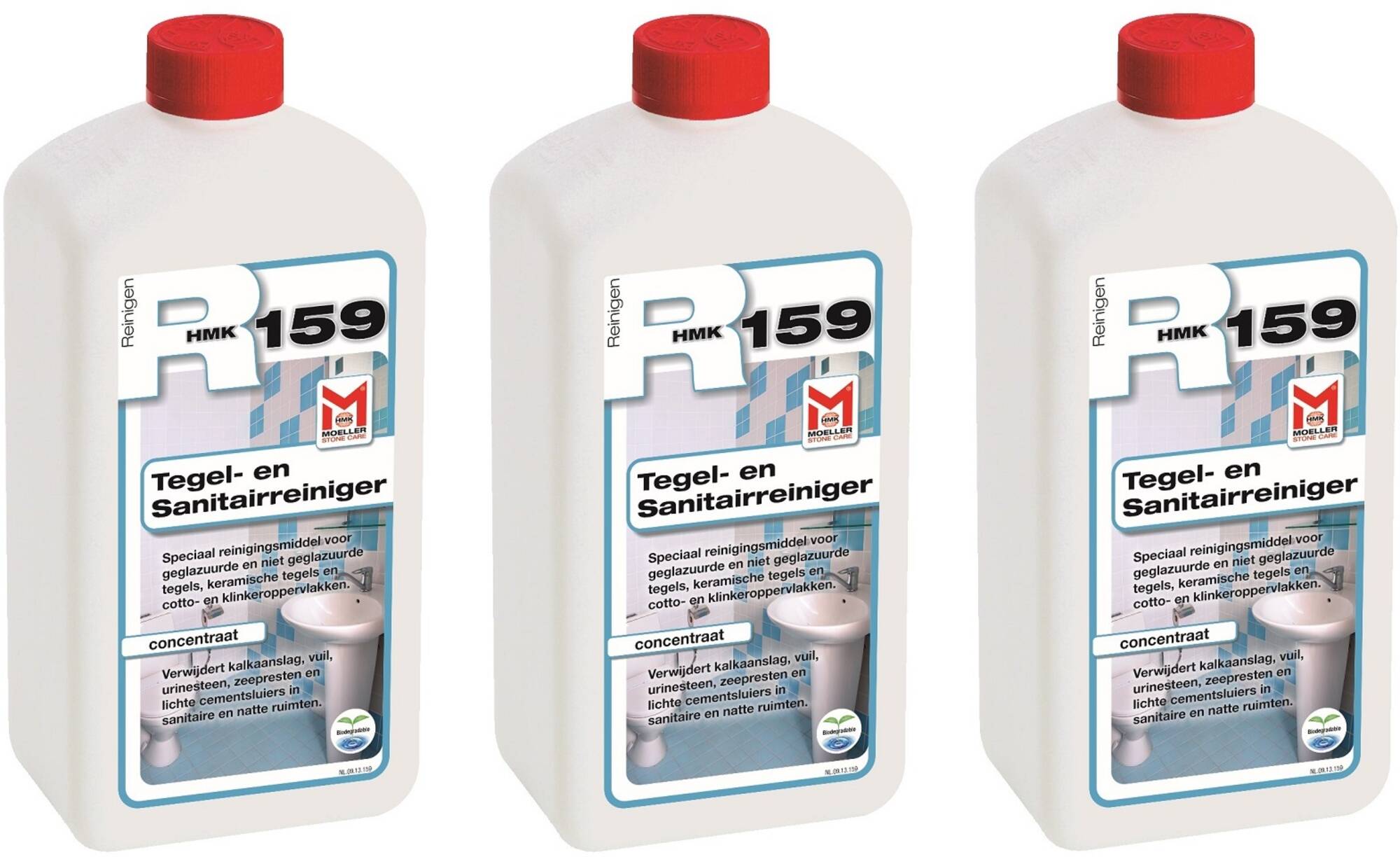 HMK R159 tegel- en sanitairreiniger Voordeelverpakking 3 stuks
